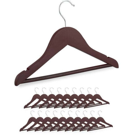 Set di 20 grucce in legno per bambini
