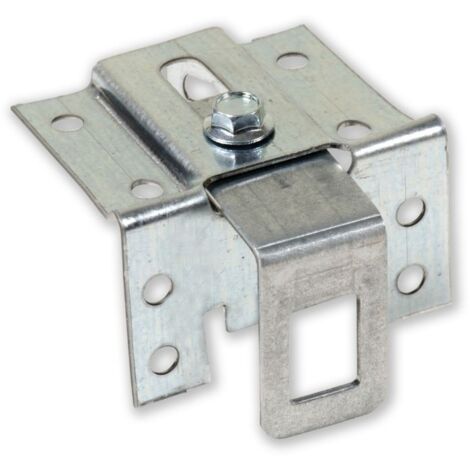 Set di 20 Mensole regolabile per pensili 0162PZNM per pensili prezincato montata Made in Italy