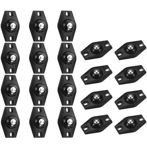 Set di 20 mini rotelle girevoli autoadesive, piccole rotelle per mobili, mini rotelle universali autoadesive