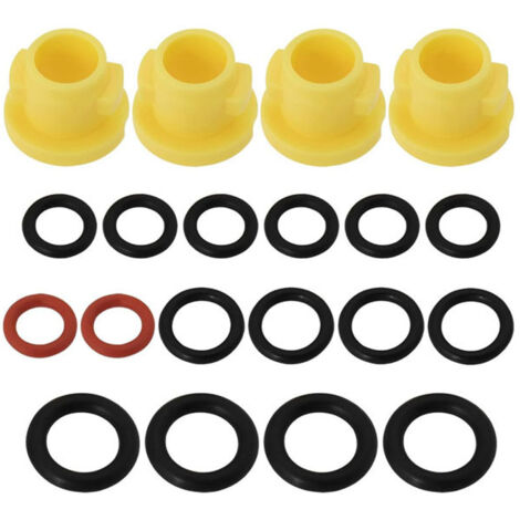 Set di 20 O-ring compatibili con ugello per tubo lancia Karcher K2 K4 K5 K6 K7 O-ring di ricambio 2.640-729.0 Raccordi per idropulitrice