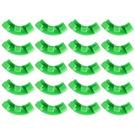 Set di 20 pezzi per piegare le piante a 90° per una crescita ottimale delle piante, supporto per lampada da parete, fascette per piante
