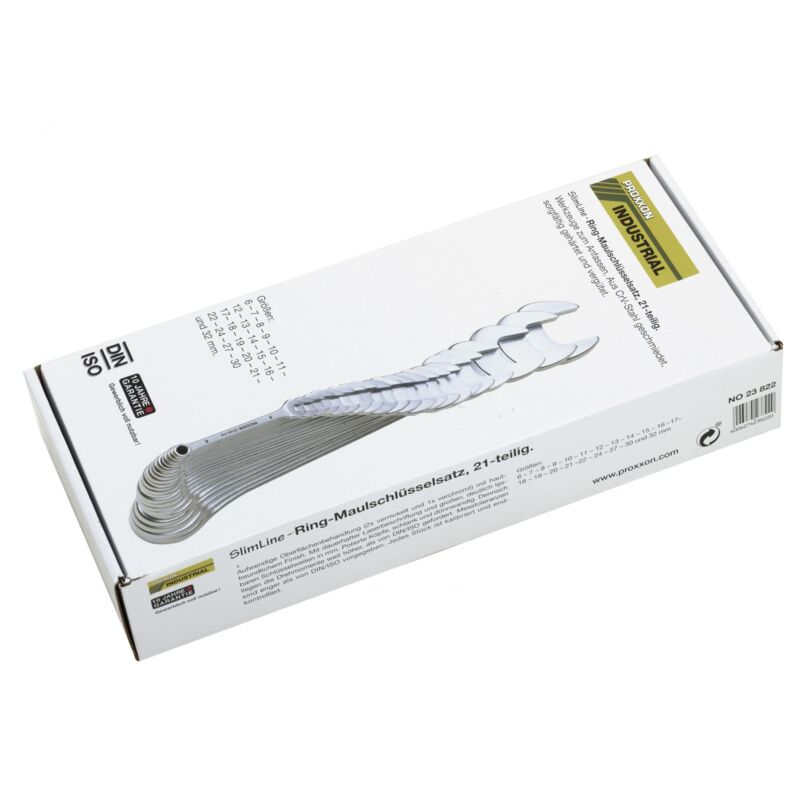 Serie di chiavi combinate slimline da 21 pz 6-32