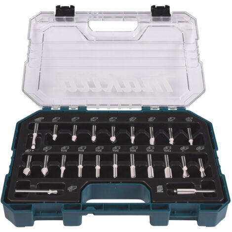 Set di 22 frese per scanalature - MAKITA - D-74784