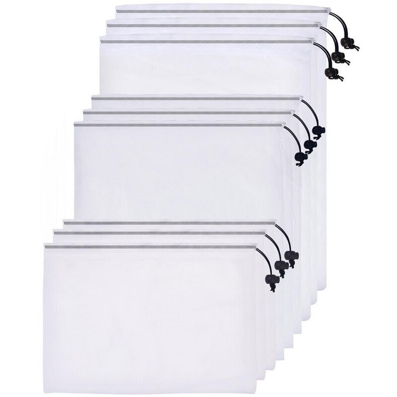 Set di 24 borse trasparenti per scarpe da viaggio