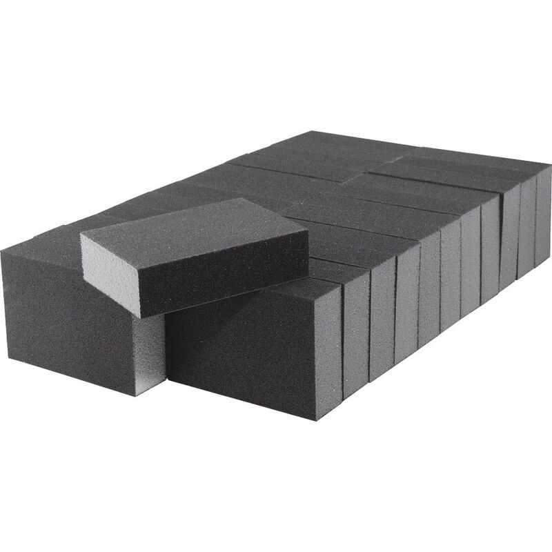 Image of Set di 24 spugne abrasive duro, 100x68x26 mm, Grana: 100 - 3M