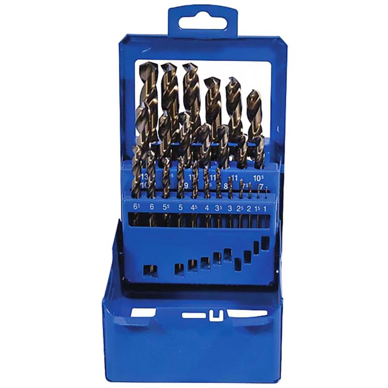 Makita - Set di 25 punte hss-g 1-13 mm hss-g - metallo - 25 pezzi