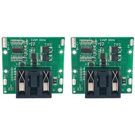 Set di 3 batterie agli ioni di litio, 5S, 18 V, 20 Ah, 18650, con caricabatterie e circuito di protezione, compatibile con avvitatori.