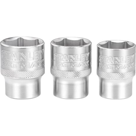 Set di 3 bussole a 6 punti FATMAX 21-22-24 mm - 1/2"
