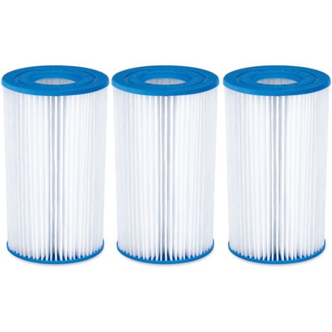 Set di 3 cartucce filtranti A/C Summer Waves per piscine