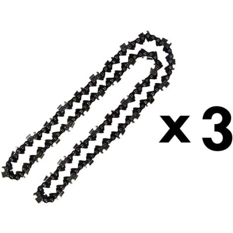 Set di 3 catene 76 maglie per motosega[A+++]