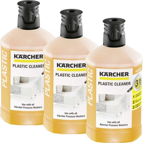 Set di 3 detergenti in plastica 3 in 1 detergente per karcher ad alta pressione - 62957580