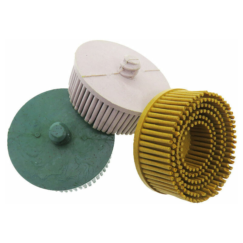 Set di 3 dischi abrasivi da 2
