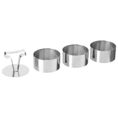 Set di 3 forme di placcatura assortite