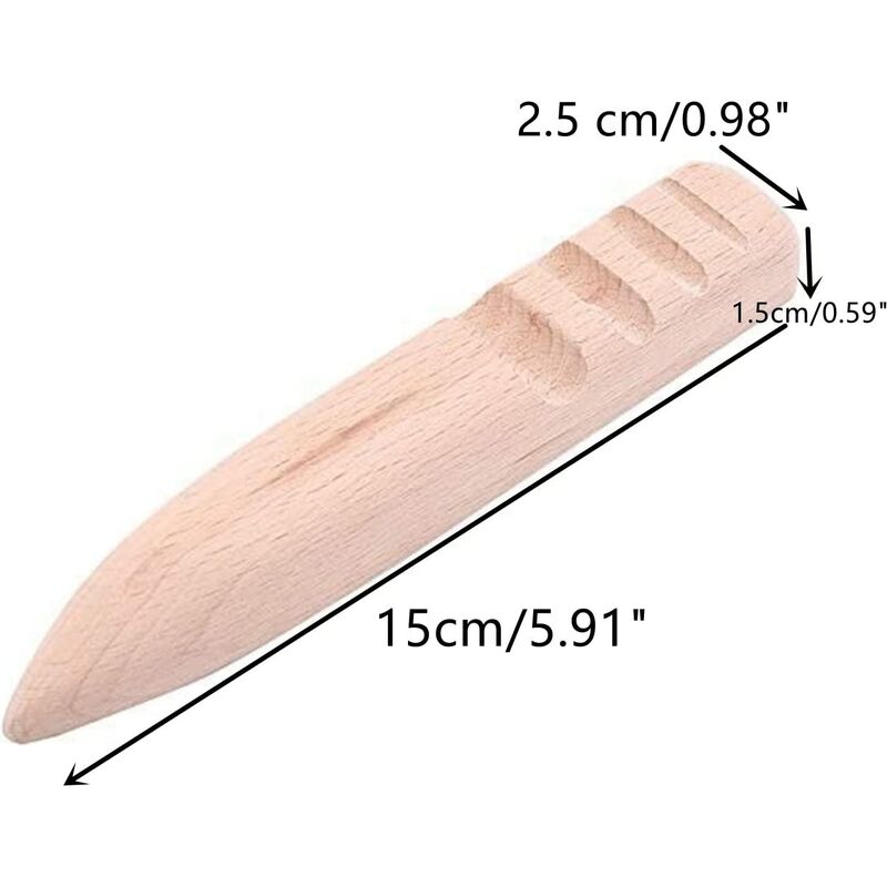 Set di 3 kit brunitori a mano per bordo in pelle