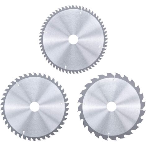 Set di 3 lame circolari EINHELL - 24-42-60 denti - 210 x 30 mm