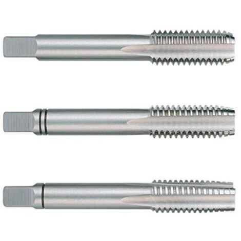 Set di 3 maschi rettificati RUKO M DIN 352 HSS per filettatura M3