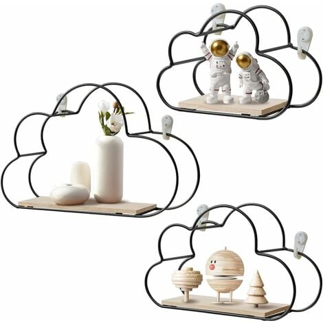 Mensola a Forma di Nuvola Rosa per Bambini By Lamps&Company