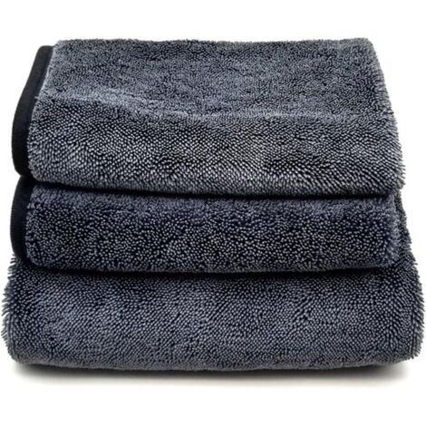 Set di 3 panni magici per la doccia Tigrezy, panni extra assorbenti per la pulizia domestica, panni in microfibra riutilizzabili per la pulizia di vetri, auto, casa, cucina e bagno.