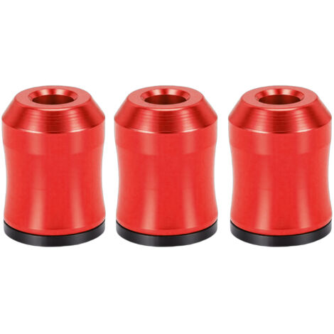Set di 3 punte per cacciavite magnetiche, anello portapunte in lega di alluminio