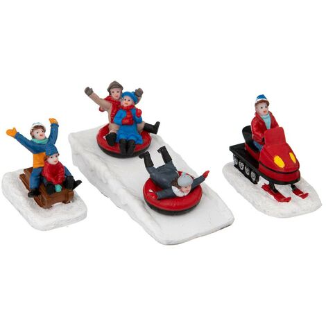 Set di 3 santoni per il gioco di scivolamento del villaggio - Feeric lights & christmas