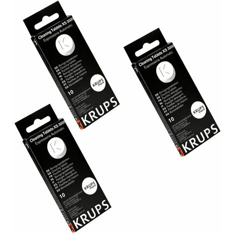 Set di 3 scatole di pastiglie detergenti - Accessori e prodotti - KRUPS - 43569345453002889602