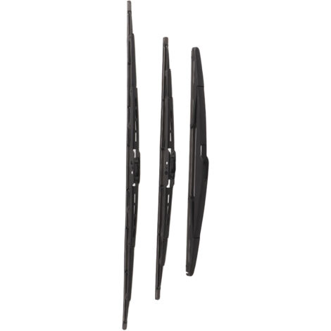 Set di 3 spazzole tergicristallo anteriori/posteriori - per Citroën C3 Mk1 2002-2008