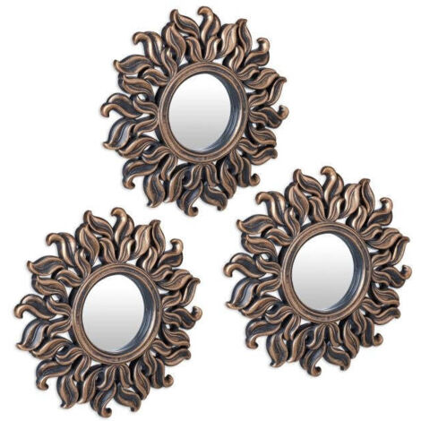 Set di 3 specchi sole 8830811