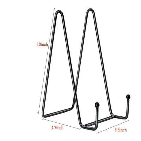 Set di 3 supporti per piatti grandi - alti 25 cm