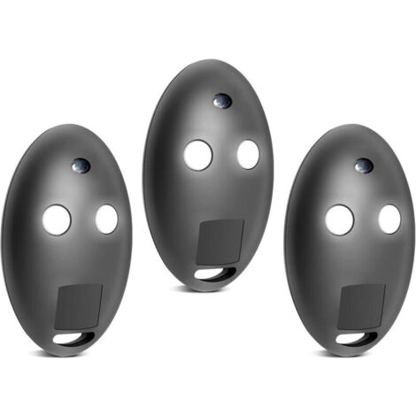 Set di 3 telecomandi per cancelli automatici da garage BFT MITTO2 - Mitto2 M a 2 canali con codice variabile