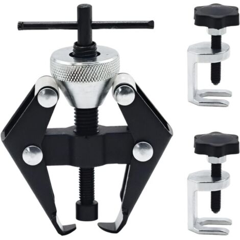 Set di 3 utensili per la rimozione delle spazzole tergicristallo, universali e regolabili, per auto, con apertura massima da 9 a 30 mm.
