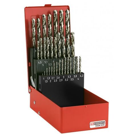 Set di 32 punte FACOM da 1 a 10,5 mm - 222A.TJ32