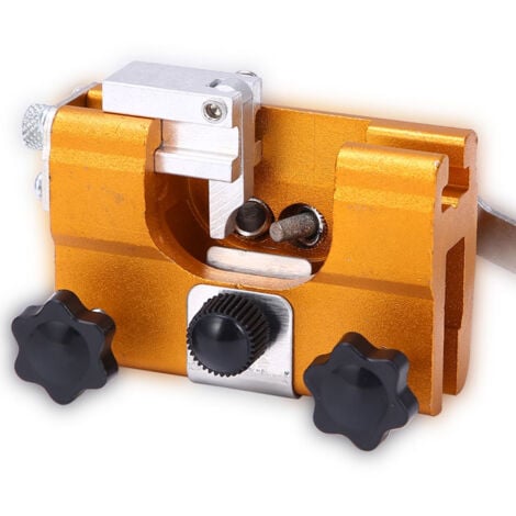 Set di 37 mini trapani a mano con morsa di precisione per trapano a colonna (0,3-1,2 mm)