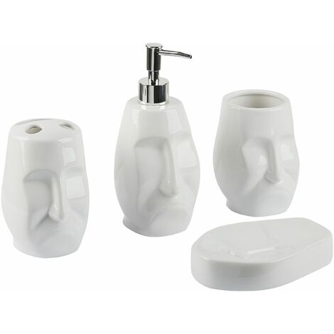 DISPENSER SAPONE IN CERAMICA 18CM COLORE ASSORTITO - Accessori