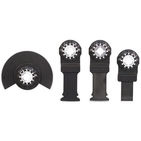 Set di 4 accessori per legno e metallo STARLOCK - Makita B-67480
