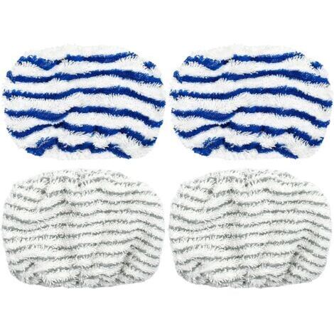 Set di 4 accessori per Rowenta Clean & Steam ZR005801/RY7/RY8, accessori per macchine a vapore, accessori per pulitori a vapore, panni in microfibra lavabili