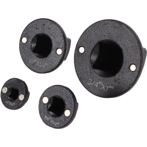 Set di 4 adattatori per bussole a basso profilo per impieghi gravosi, set di cricchetto magnetico da 3/8", 1/2", 1/4", 3/4" e 1" - Spazi ristretti