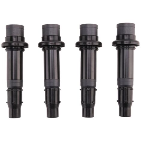 Set di 4 bobine di accensione ad alte prestazioni compatibili con Yamaha YZF R1 R6 R6S VMX V-Max