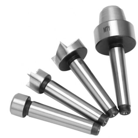 Set di 4 centri di tornitura per legno MT1