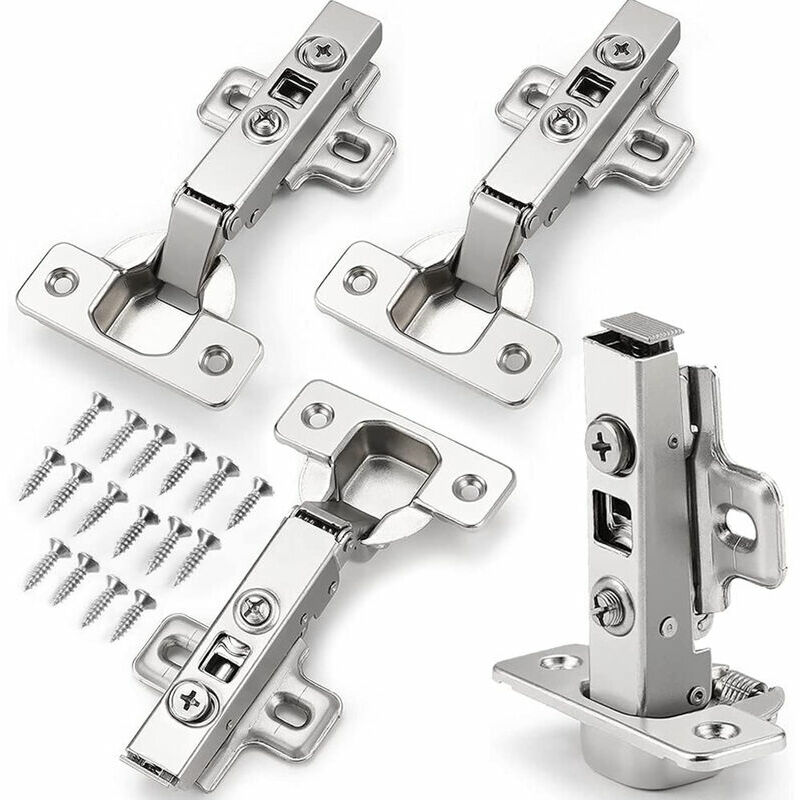 Set di 4 cerniere automatiche per sovrapposizione