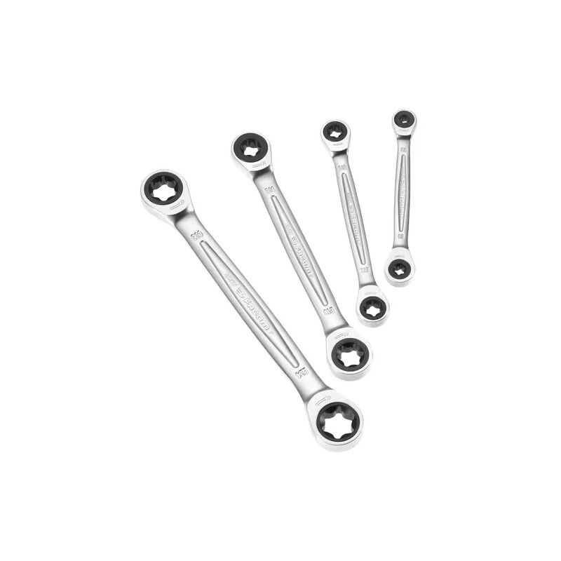 Image of Facom - Set di 4 chiavi a cricchetto Torx - 464TX.J4PB