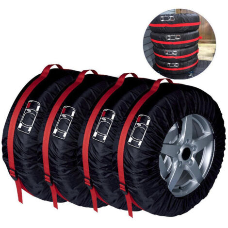 Set di 4 copriruota di scorta impermeabili da 19-23" per auto (diametro 80 cm)