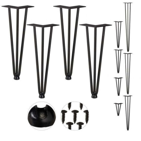 Set di 4 forcine per gambe per mobili