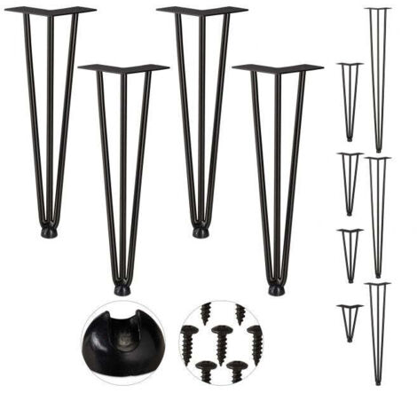 Set di 4 forcine per gambe per mobili