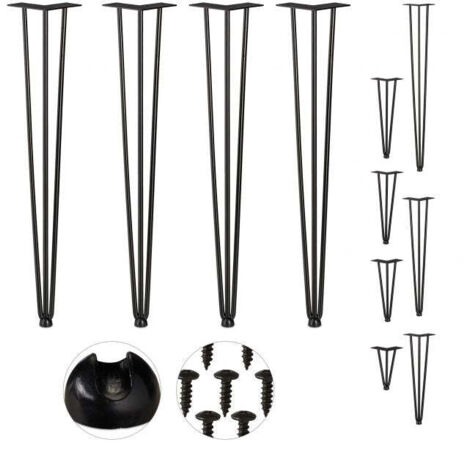 Set di 4 forcine per gambe per mobili