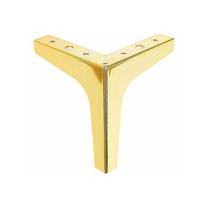 Set di 4 gambe per divani in metallo, gambe per