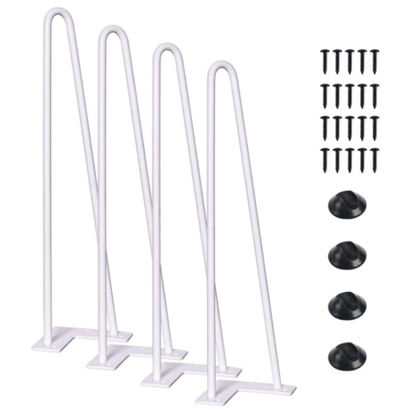 Set di 4 Gambe per mobili 41 cm gambe tavolo per