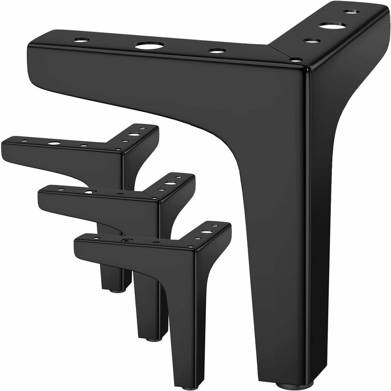 Set di 4 gambe per mobili con carico fino a 800