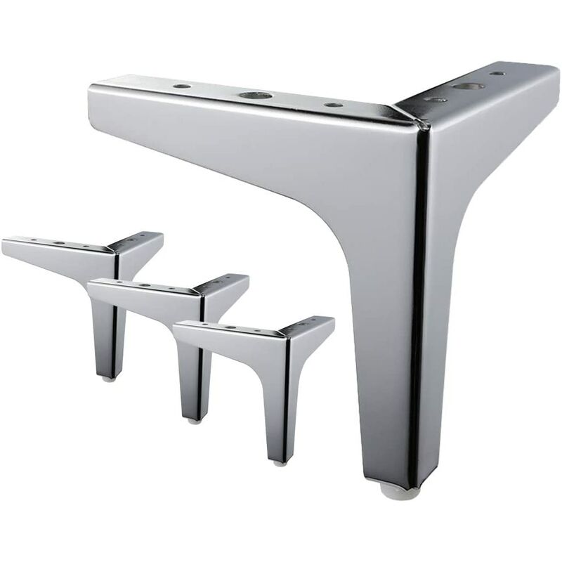 Set di 4 gambe per mobili, gambe per mobili