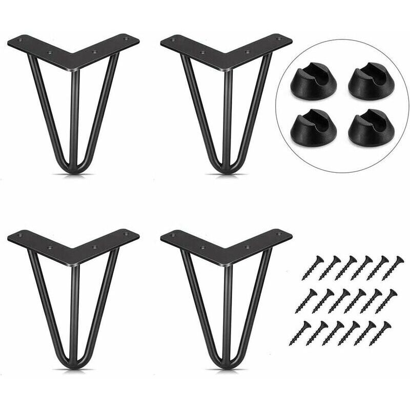 Set di 4 gambe per tavolo da 20 cm Gamba per