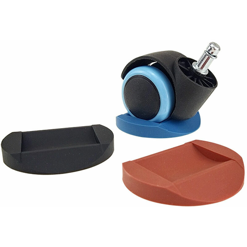 Volavo - Set di 4 gommini antiscivolo per rotelle